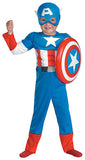 Toddler Captain America Muscle Costume