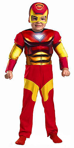 Iron Man Muscle Chest Toddler Costume