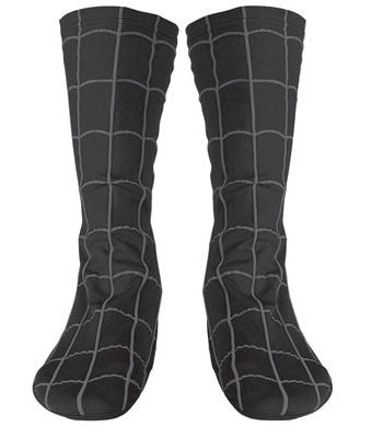 Adult Black Spiderman Boot Covers