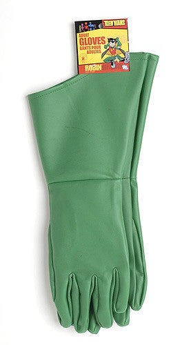 Adult Green Robin Gloves