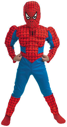 Deluxe Kids Muscle Chest Spiderman