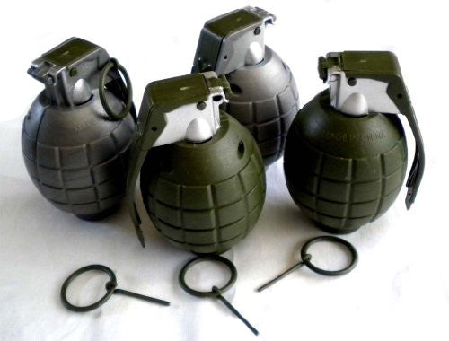 4 Grenade Kit with Removable Pins