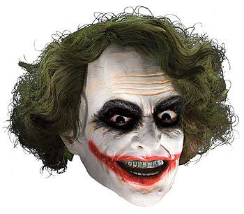Deluxe Adult Joker Mask with Hair