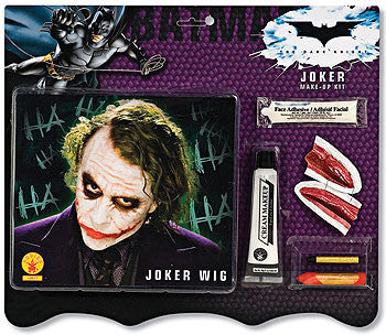 Deluxe Joker Makeup Kit & Wig