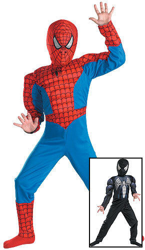 Reversible Spiderman Venom Costume