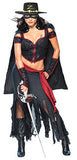 Womens Sexy Zorro Costume