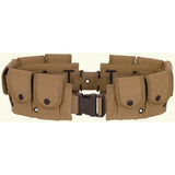 Functional 10 Pouch Utility Belt (Brown/Tan)